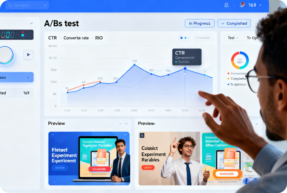 Ad effectiveness test case