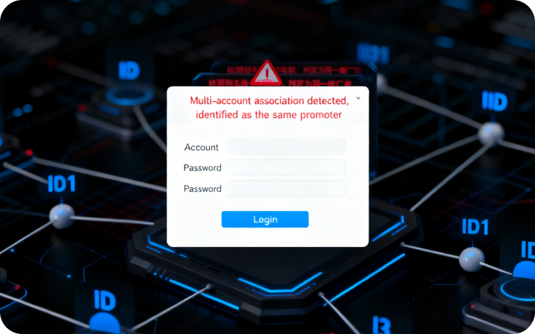 Multiple account usage detected