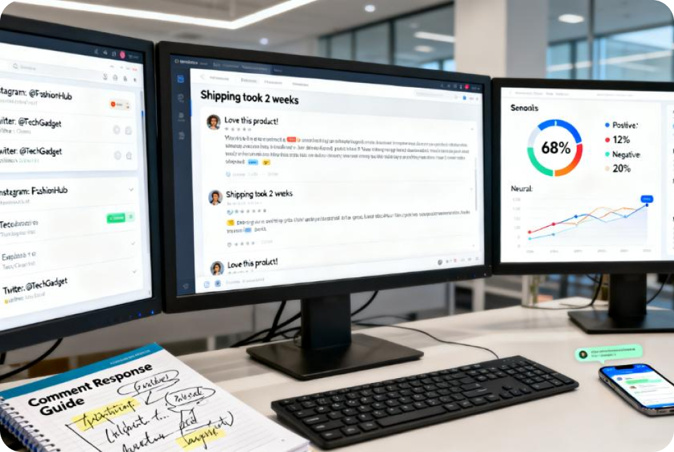 Caso de Monitoramento de Sentimento em Mídias Sociais