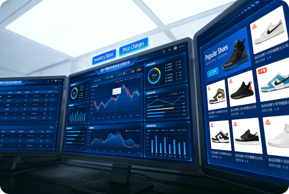 Caso de Monitoramento de Sapatos de Marca